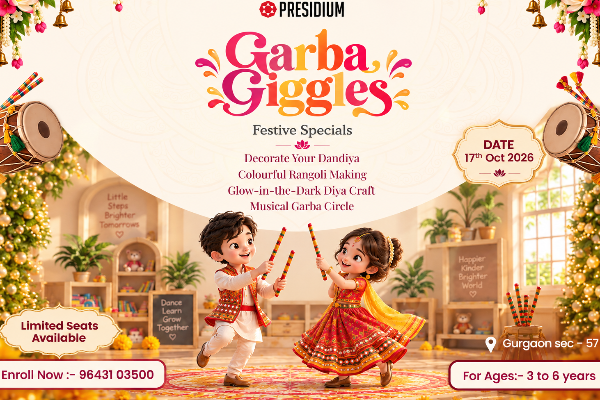 Garba Giggles @ Mothers Pride Preschool - Sector 57 Gurugram