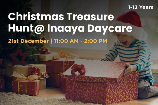 Christmas Treasure Hunt @ Inaaya Daycare