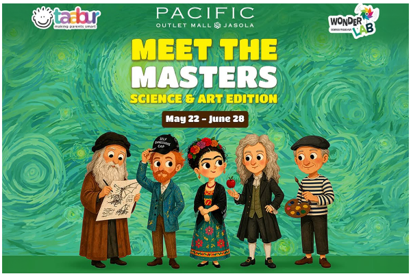 Meet the Masters - Art and Science Edition @ Jasola - School Invite