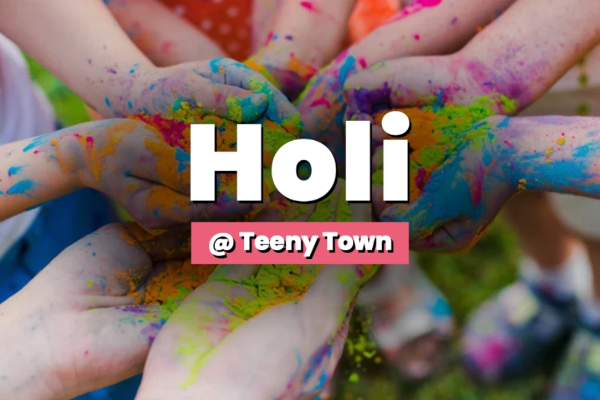 Holi Party @ Teeny Town - Surya Niketan