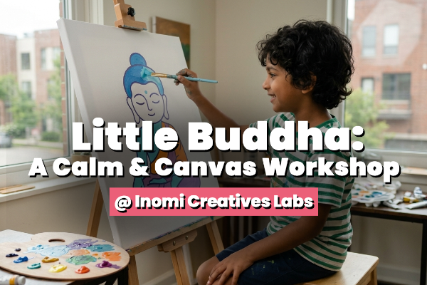  Little Buddha - A Calm & Canvas Workshop @ Inomi Creatives Labs