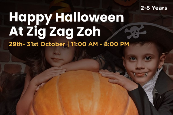 Happy Halloween at Zig Zag Zoh- Gurugram