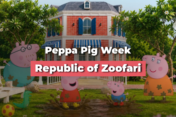 Peppa Pig Week @ Republic of Zoofari