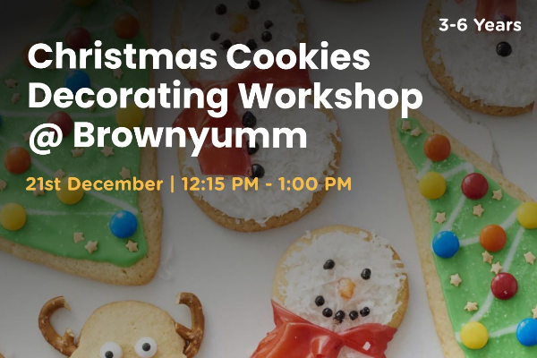 Christmas Cookies Decorating Workshop @ Brownyumm