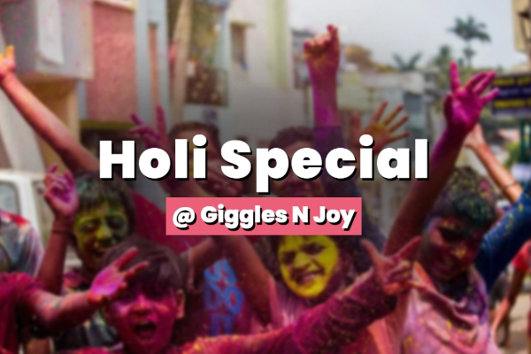 Holi Fun @ Giggles N Joy