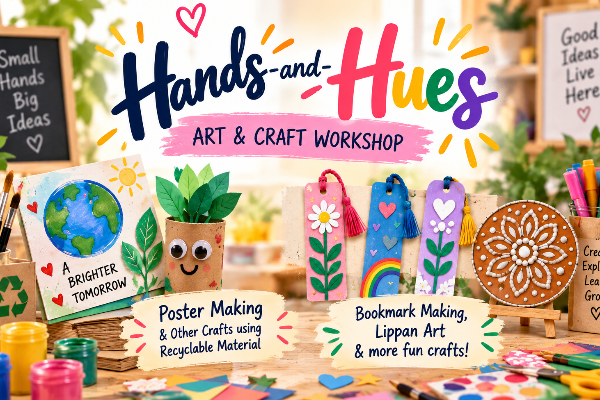 Art & Craft Workshop @ Hands and Hues