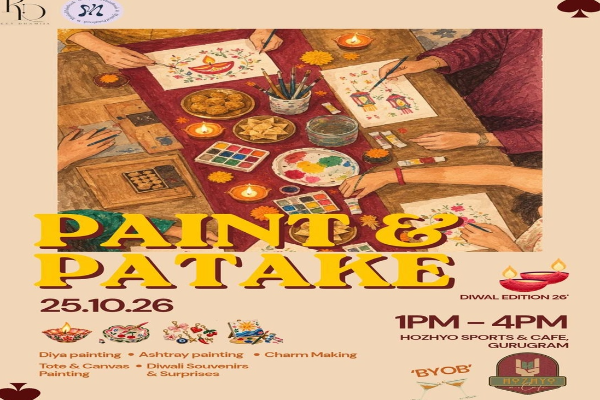 Paint & Patake @ Hozhyo- Gurugram