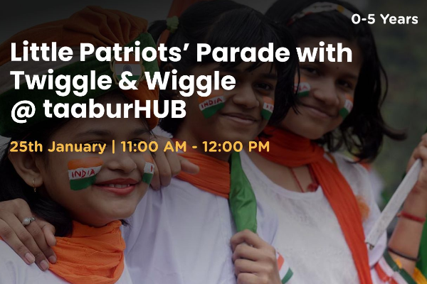 Little Patriots’ Parade with Twiggle & Wiggle @ taaburHUB