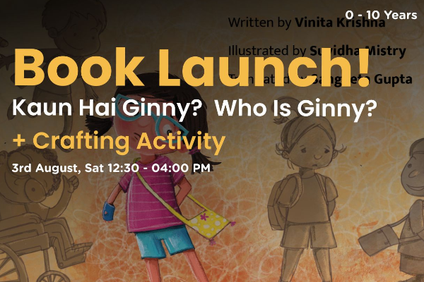 Who is Ginny - Book Launch & Craft Activity