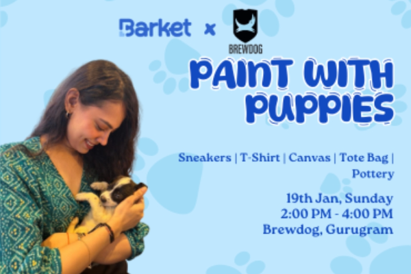 Paint With Puppies By Barket -Brewdog Gurugram