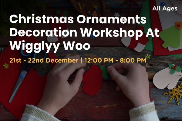 Christmas Ornaments Decoration Workshop At Wigglyy Woo