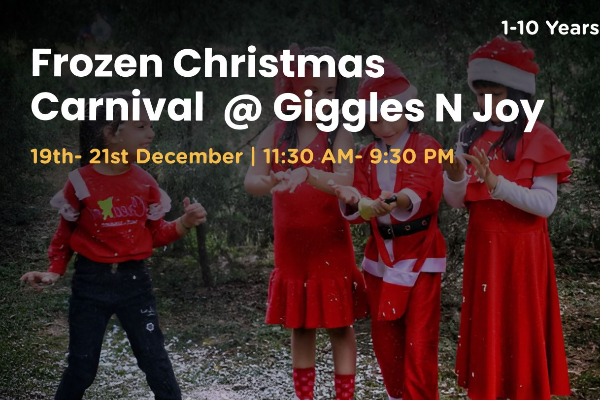 Frozen Christmas Carnival @ Giggles N Joy