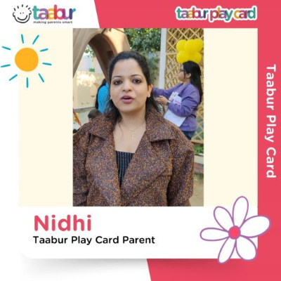 Nidhi - Taabur Play Card Parent!