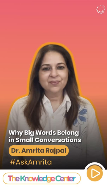 Why Big Words Belong in Small Conversations