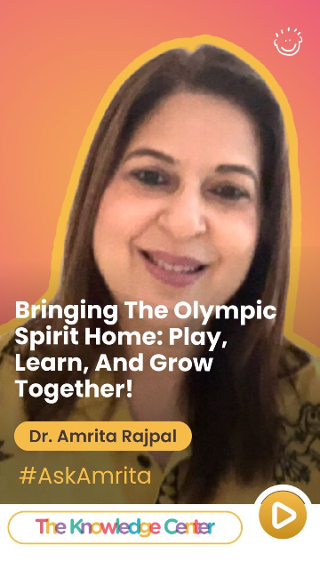 Bringing the Olympic Spirit Home - Play, Learn, and Grow Together